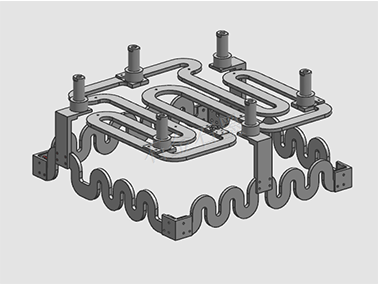 多晶硅熱場(chǎng)加熱器 多晶硅熱場(chǎng)加熱器