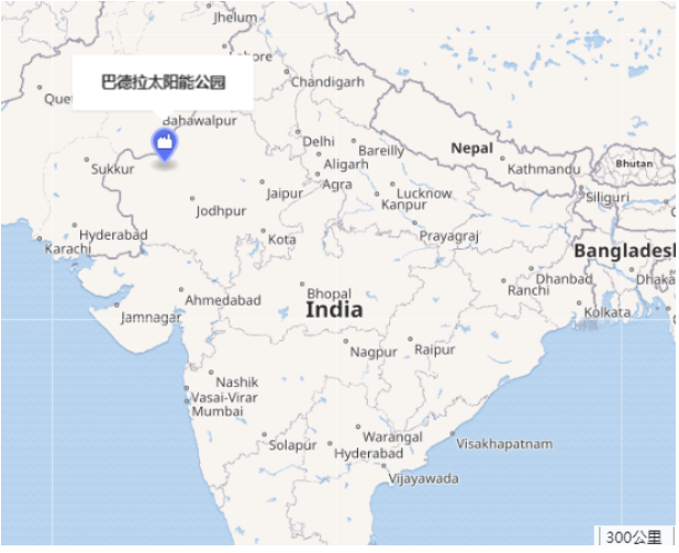 巴德拉(Bhadla)太陽能發電站 巴德拉(Bhadla)太陽能發電站