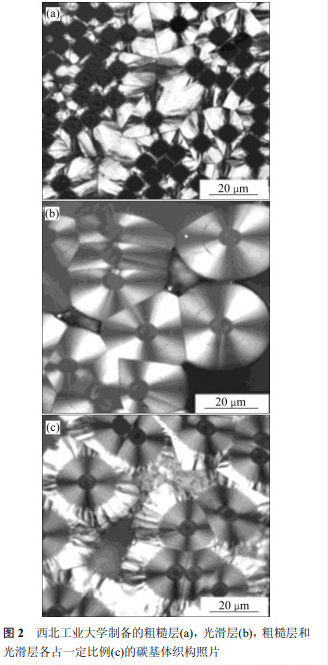 C/C復合材料基體織構(gòu)照片 C/C復合材料基體織構(gòu)照片